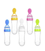 ⁦ملعقة طعام الأطفال السيليكونية مع موزع – راحة وابتكار في إطعام صغيرك⁩ - الصورة ⁦3⁩