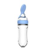 ملعقة طعام الأطفال السيليكونية مع موزع – راحة وابتكار في إطعام صغيرك