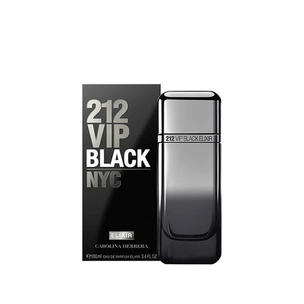 Carolina Herrera 212 VIP Black Elixir Eau de Parfum للرجال – بحجم 100 مل