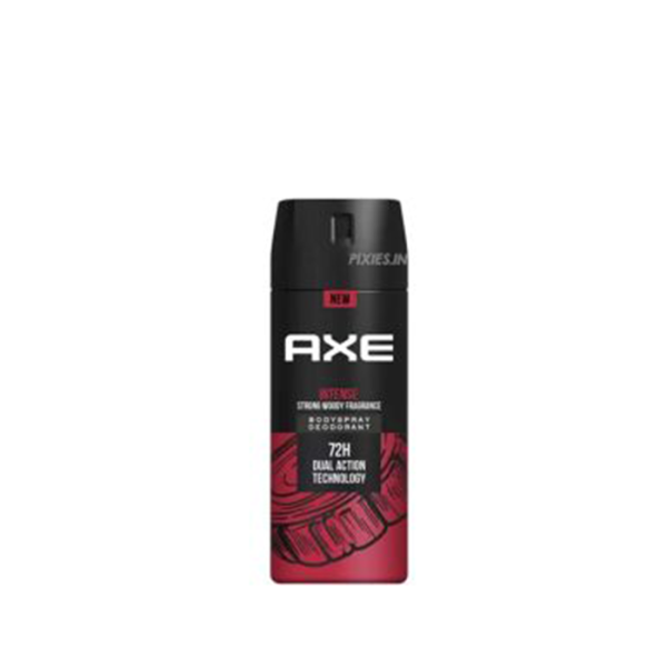 مزيل العرق للرجال بتقنية مزدوجة المفعول تدوم حتى 72 ساعة (150 مل) \AXE Intense Deodorant,72Hrs Dual Action Technology For Men (150ml)
