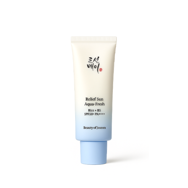 Buy Beauty of Joseon - Relief Sun: Aqua-Fresh Rice + B5 SPF50+ PA++++ Facial Sunscreen \بيوتي أوف جوسون – واقي شمس للوجه بتركيبة الأرز وفيتامين B5 بمعامل حماية SPF50+ PA++++