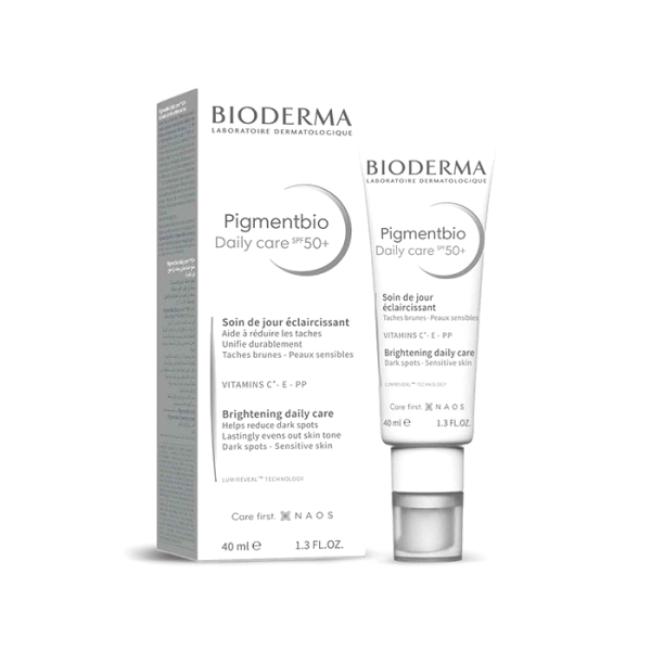 بيوديرما بيغمنت بيو كريم يومي \ 🌞 Bioderma Pigmentbio Daily Care SPF 50+ – 40 مل