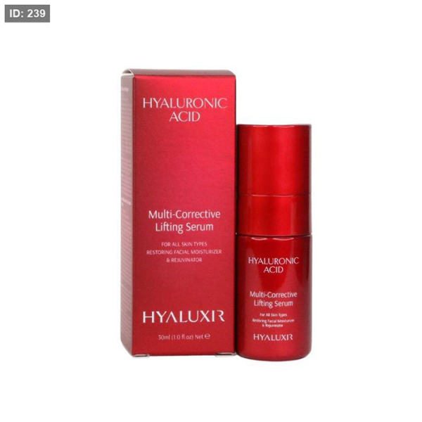 Hyaluxir Hyaluronic Acid Multi-Corrective Lifting Serum - سيروم الرفع متعدد التصحيح بحمض الهيالورونيك من هيلوكسر - 30 مل