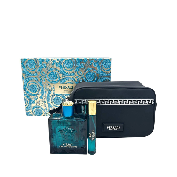 طقم فيرزاتشي إيروس للرجال\Versace Eros Gift Set