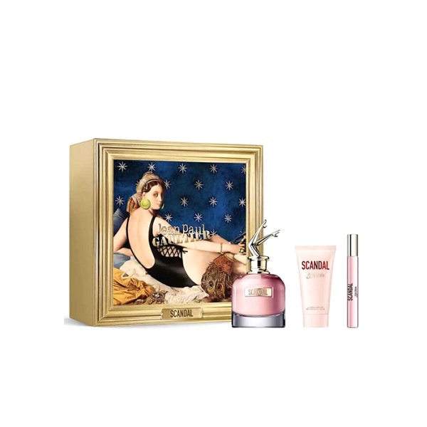 عطر نسائي فاخر-مجموعة جان بول غوتييه سكاندال النسائية – طقم هدايا عطرية\Jean Paul Gaultier Scandal Women’s Fragrance Gift Set