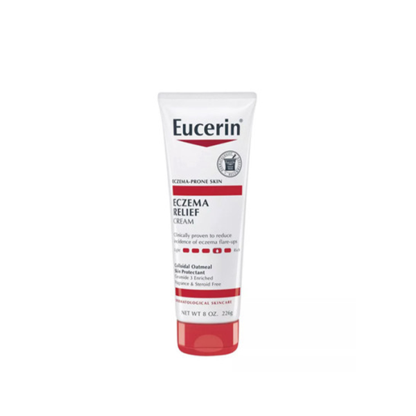 يوسرين – كريم لعلاج الإكزيما للبشرة الجافة، خالي من العطور (Eucerin Eczema Relief Body Cream Unscented 226 غ / 8 أونصة)