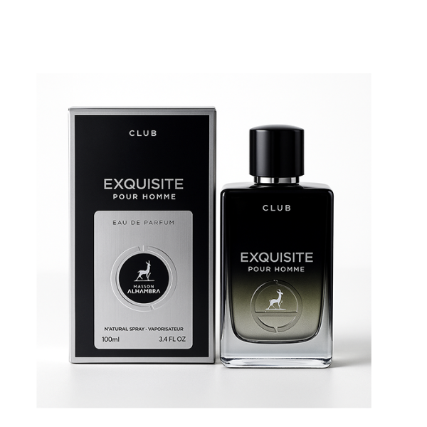 ميزون الحمرا إكزكويزت كلوب أو دو بارفيوم 100مل/Maison Alhambra Exquisite Club Eau de Parfum 100ml