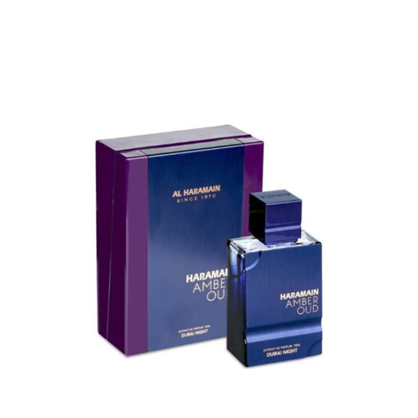 عطر دبي نايت أمبر عود للرجال (Al Haramain Men's Amber Oud Dubai Night Extrait de Parfum 3.38 أونصة) - الحرمين