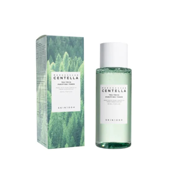 تونر منظف ومطهر بالسانتِيلا والتريكا من مدغشقر (Madagascar Centella Tea‑Trica Purifying Toner 210 مل) - سكين1004
