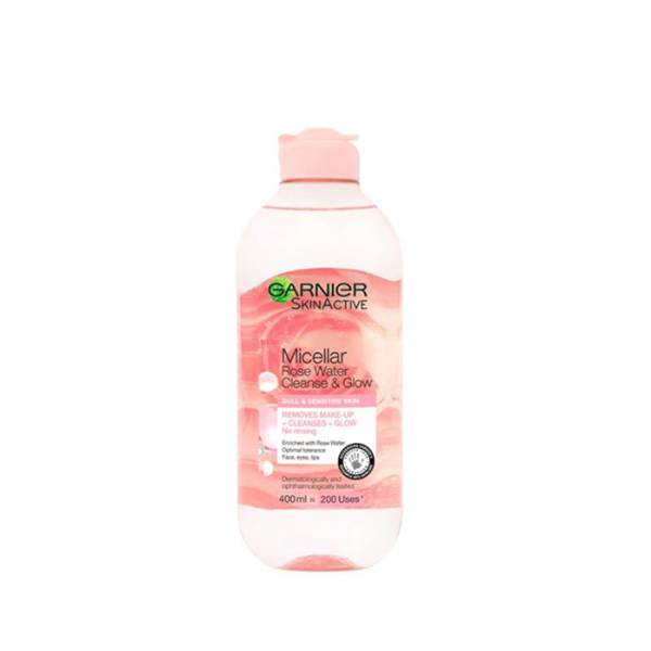 ماء ميسيلار بالورد – Micellar Rose Water Cleanse & Glow 400 مل