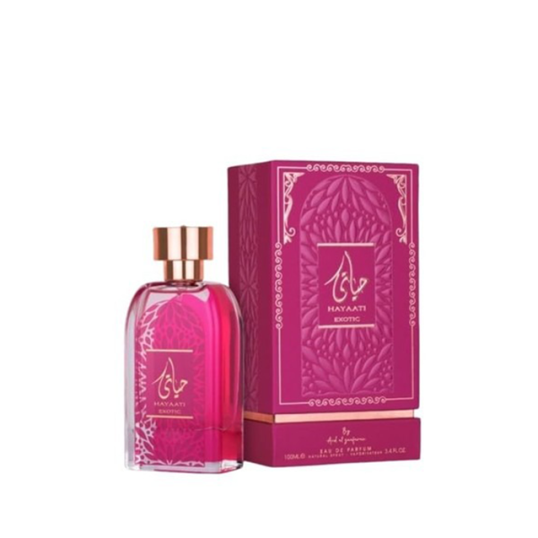 عطر حياتي إكزوتيك – Hayaati Exotic Eau de Parfum 100ml – Ard Al Zaafaran