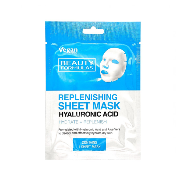 قناع ورقي مرطب بالهيالورونيك أسيد – Replenishing Sheet Mask with Hyaluronic Acid