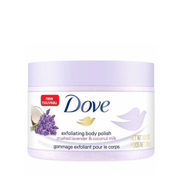 مقشر الجسم المقشر (Exfoliating Body Polish) الشهير من Dove (دوف).-298 جرام