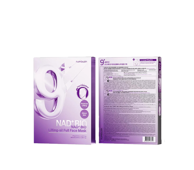21356498756 ماسك باك رقم 9 ناد بيو ليفتينغ (Mask Pack No.9 Nad Bio Lifting).- 4قطع - الصورة 1