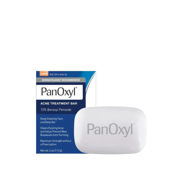 PanOxyl Acne Cleansing Bar - 113g | بانوكسيل صابونة لعلاج من حب الشباب