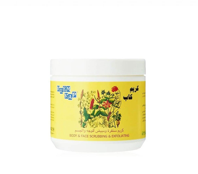 8019622354004 كريم كاب للتقشير والسنفرة للجسم والوجه (KREM KAP BODY & FACE SCRUBBING & EXFOLIATING CREAM) -500 ml. - الصورة 1