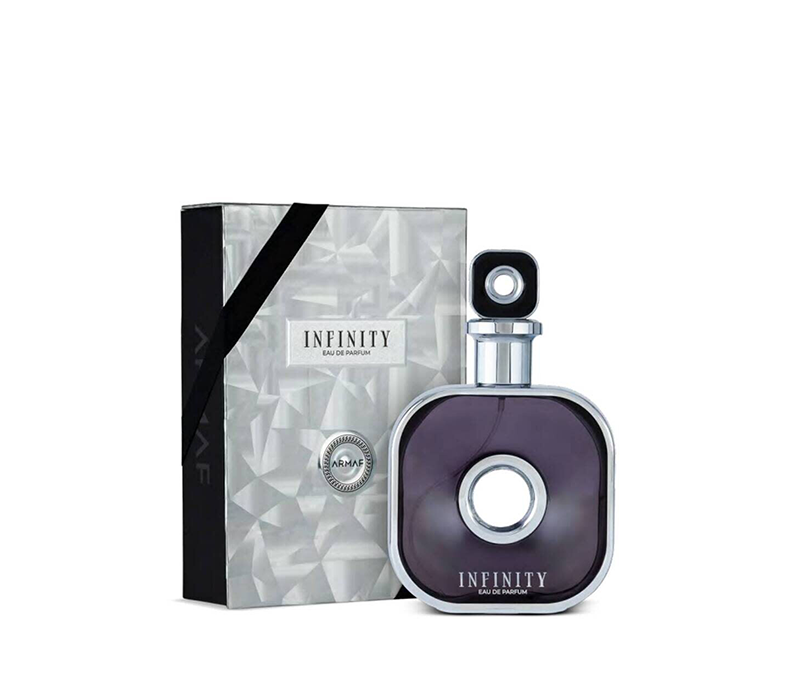 362854 Armaf Men's Infinity Silver Eau De Parfum (EDP) Spray (أرماف إنفينيتي سيلفر بخاخ ماء عطر للرجال) - 105 مل - الصورة 1