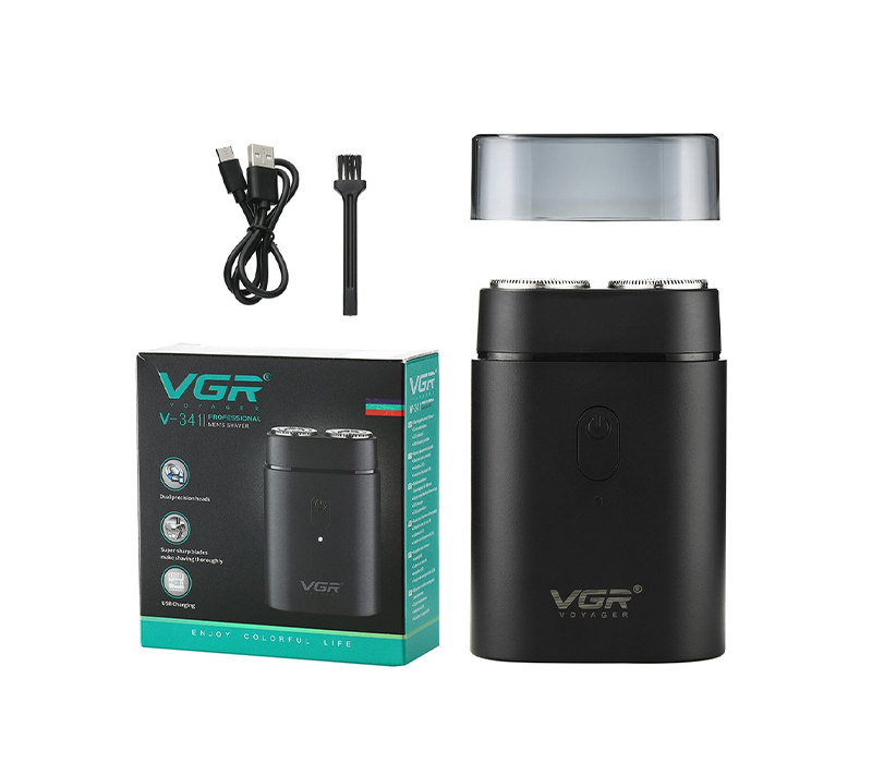 6973224083415 جهاز تشذيب الشعر للرجال - VGR V-341 Face Shaver - الصورة 1