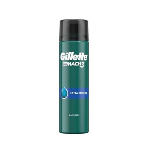 Gillette Mach 3 Shave Gel 200ml Extra Comfort  جيل الحلاقة