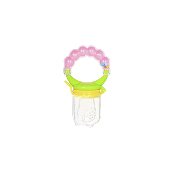 مغذي الفواكه وعضّاضة التسنين للأطفال بمقبض