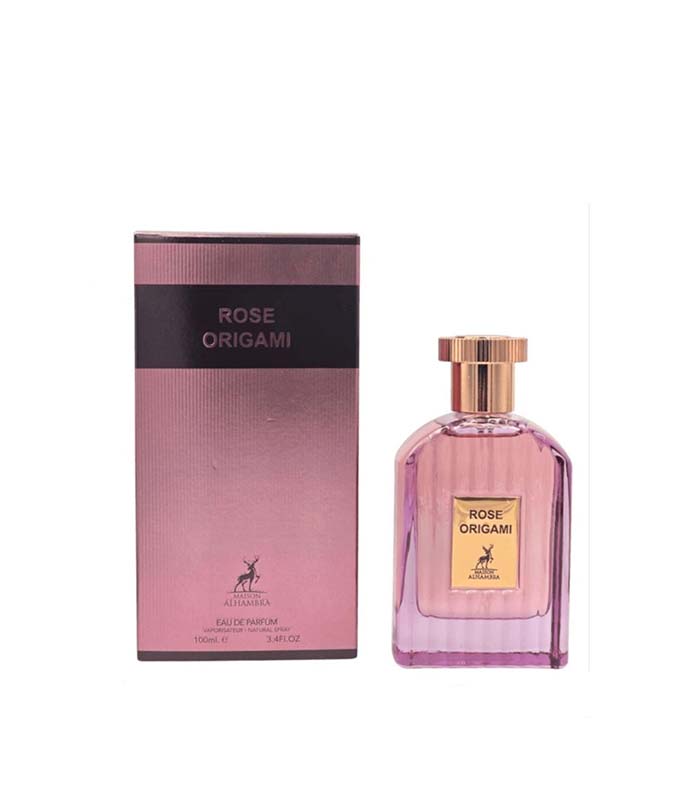 6290362340928 Maison Alhambra Unisex Rose Origami EDP 100 ML - الصورة 1