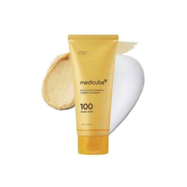 غسول ميديكيوب بحمض الكوجيك والكركم لتفتيح وتنقية البشرة  - 250 مل