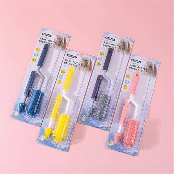 مجموعة فرش تنظيف رضاعة الأطفال كوكِي بيبي (KOKIBEBE)