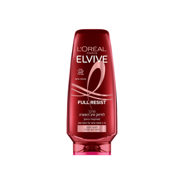 بلسم لوريال إلفيف فول ريزست لتقوية الشعر ومنع التقصّف 400 مل