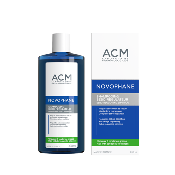 ACM NOVOPHANE 200 ML SEBO-REGULATEUR شامبو شعر