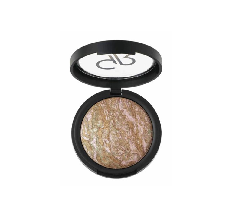 160 Golden Rose Baked Stardust / جولدن روز بودرة اضاءة ستار دست - الصورة 1